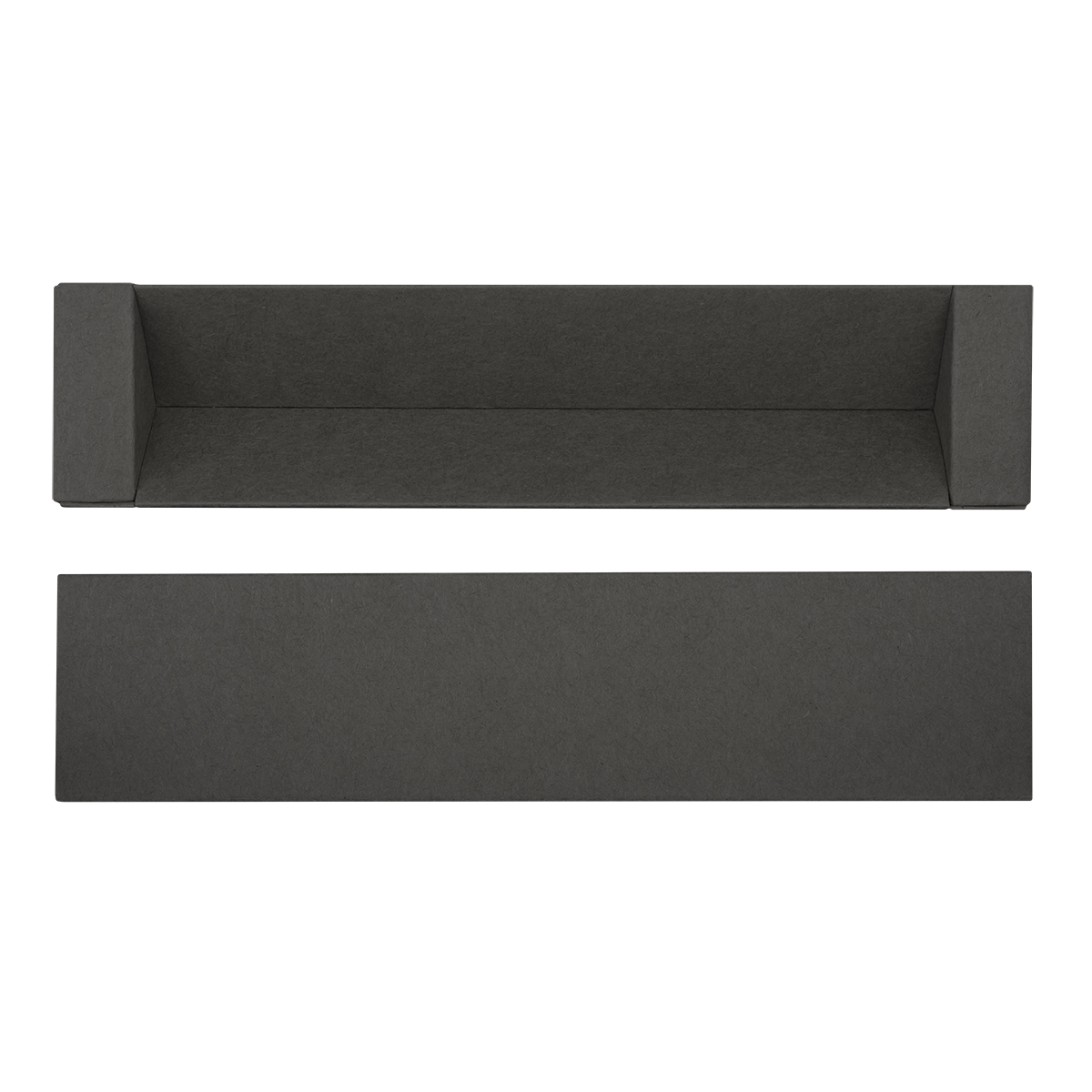 R01030.02 - Cardboard pen case, black 