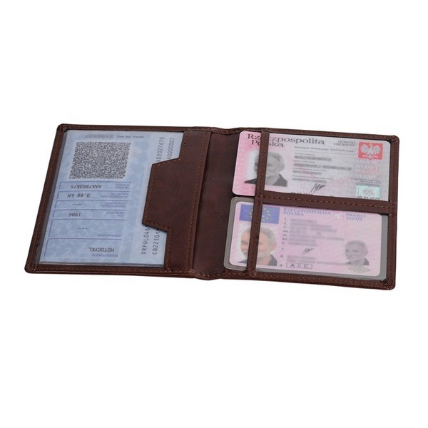 R01043.10 - Classic ID holder, brown 