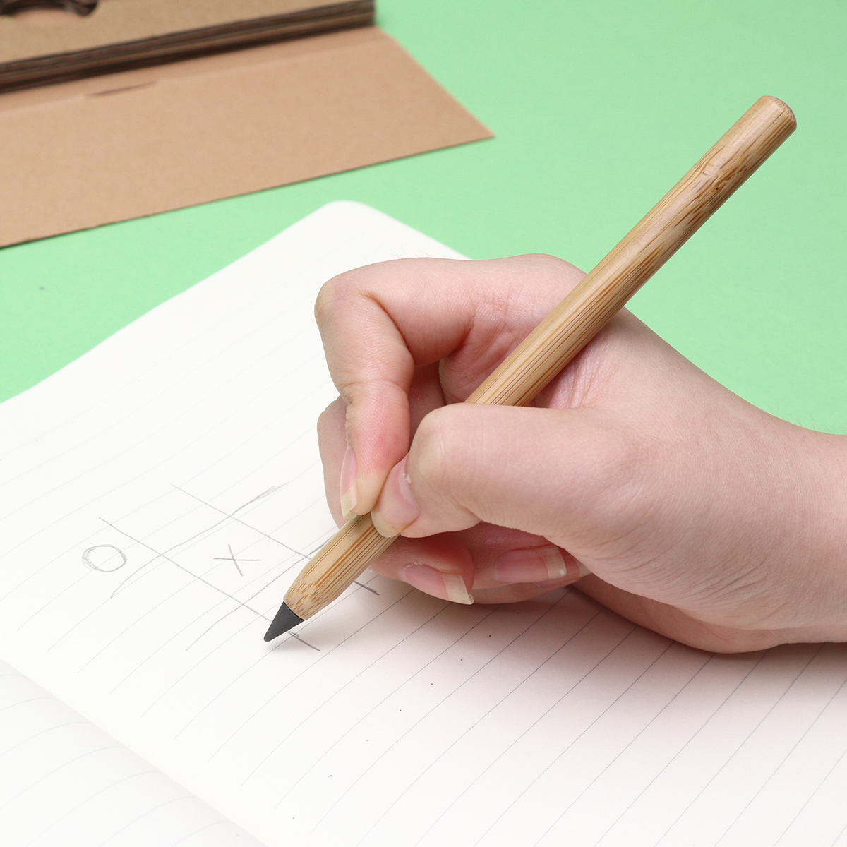 R02320.13 - Kony long-life pencil/pen in a box, beige 