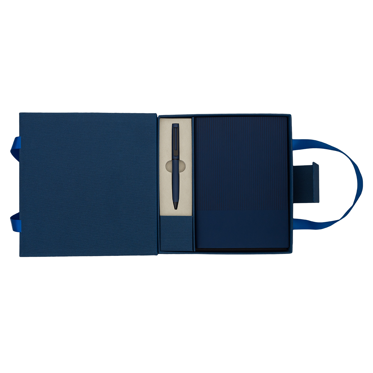 R02328.42 - Lovina gift set notebook with pen, dark blue 