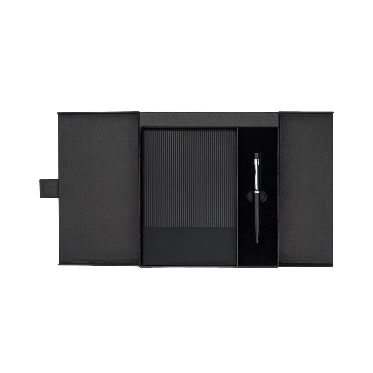 R02335.02 - Inkoria notebook with pen set, black 