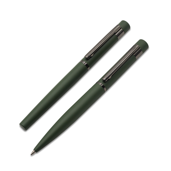 R02338.51 - Softis writing set, dark green