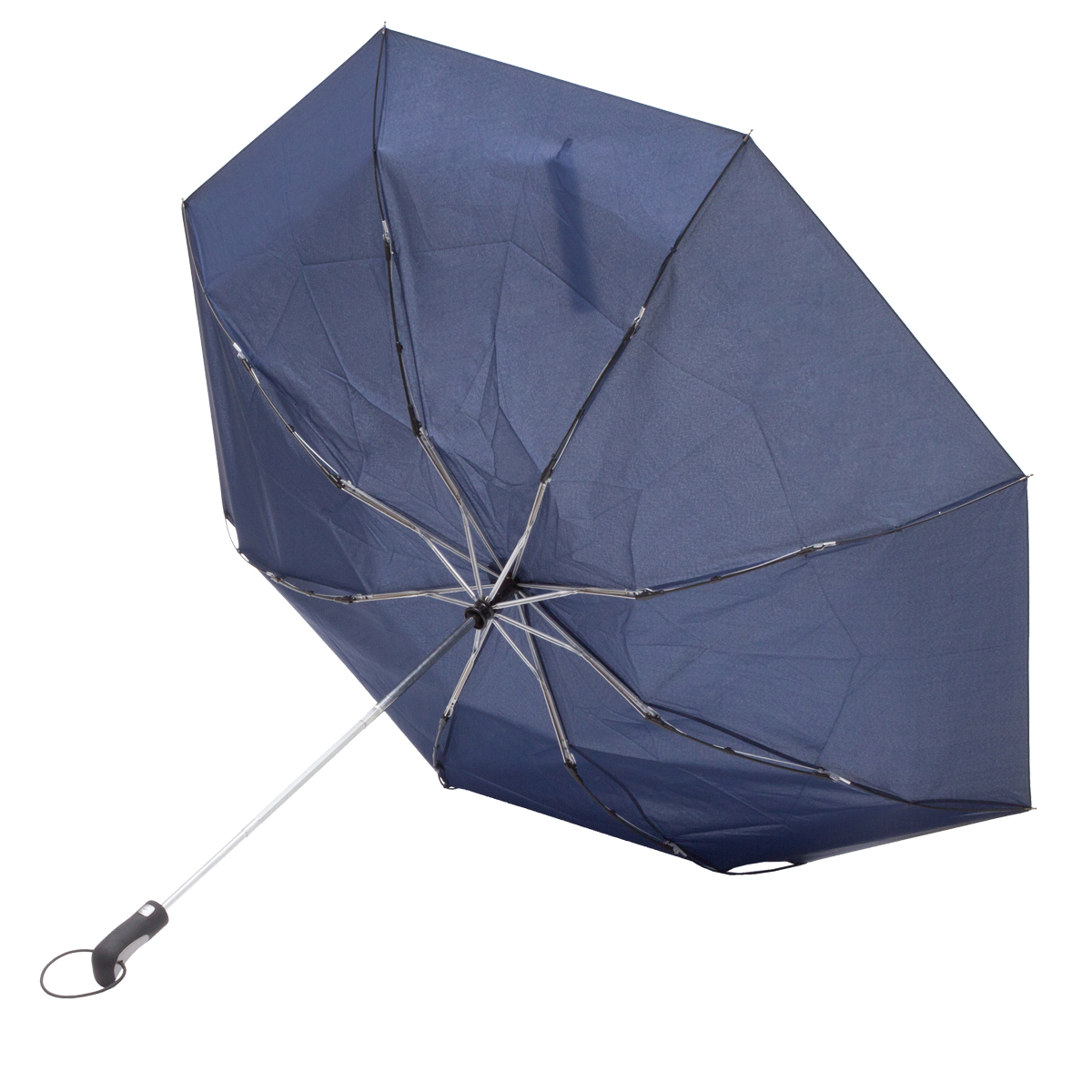 R07945.42 - Vernier foldable stormproof umbrella, dark blue 