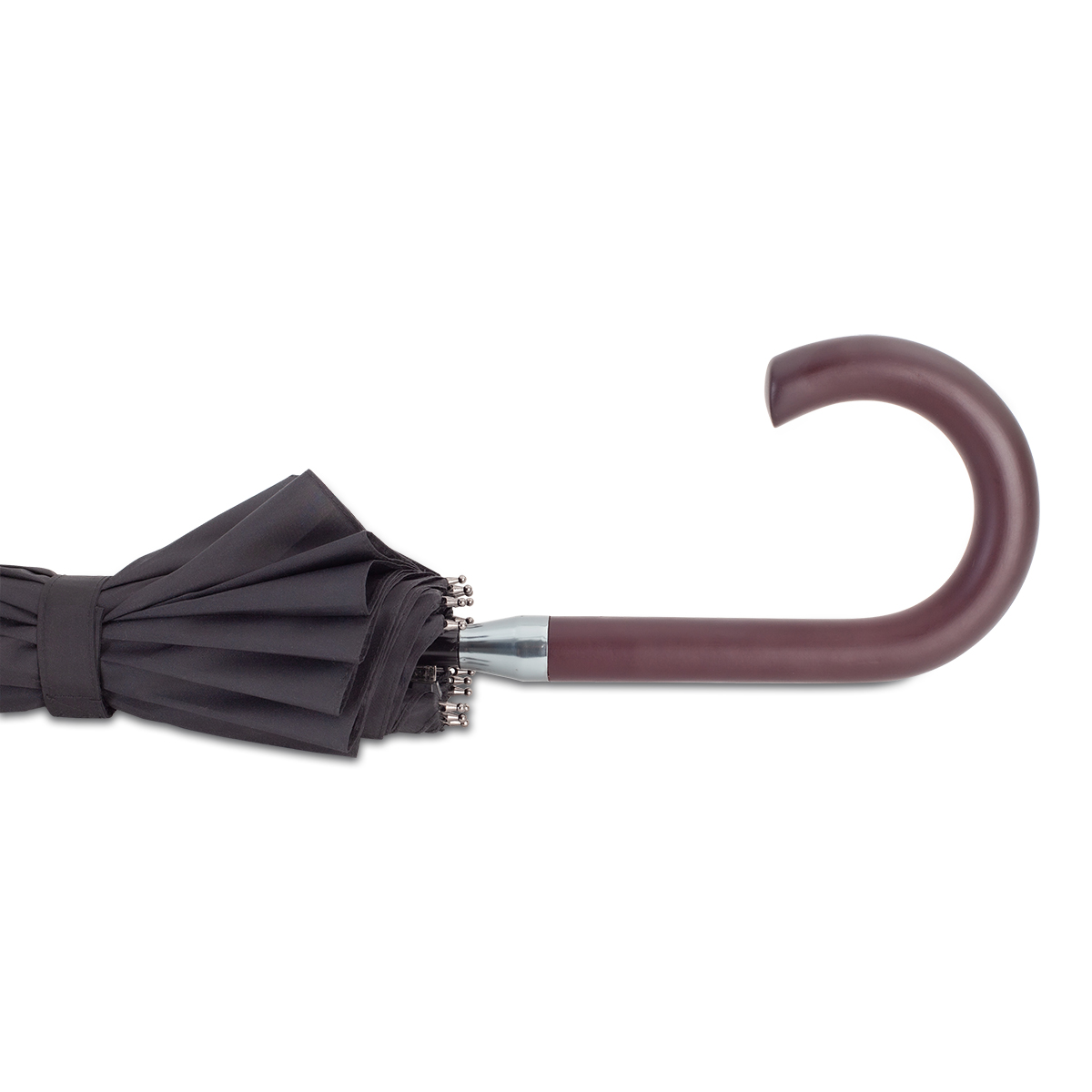 R07949.02 - Thun 16 panel auto umbrella, black 