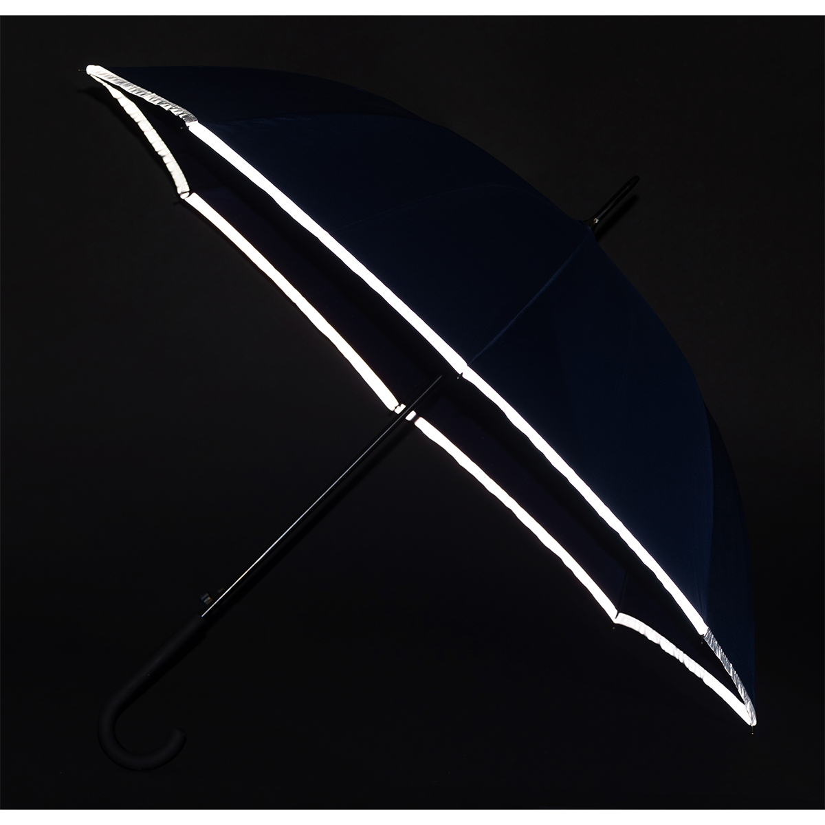 R07951.04 - Refu umbrella with reflective tape, blue 