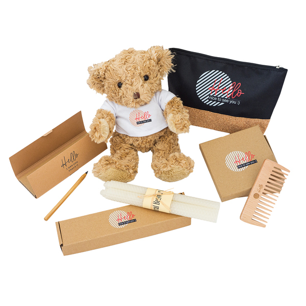 R07974.13 - Flores hair care kit, beige 