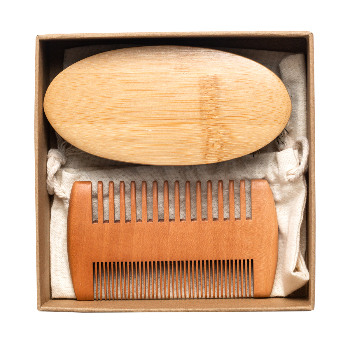 R07975.10 - Macho grooming kit, brown 