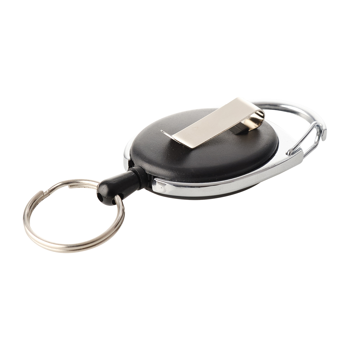 R08002.02 - Ski-pass with carabiner, black 