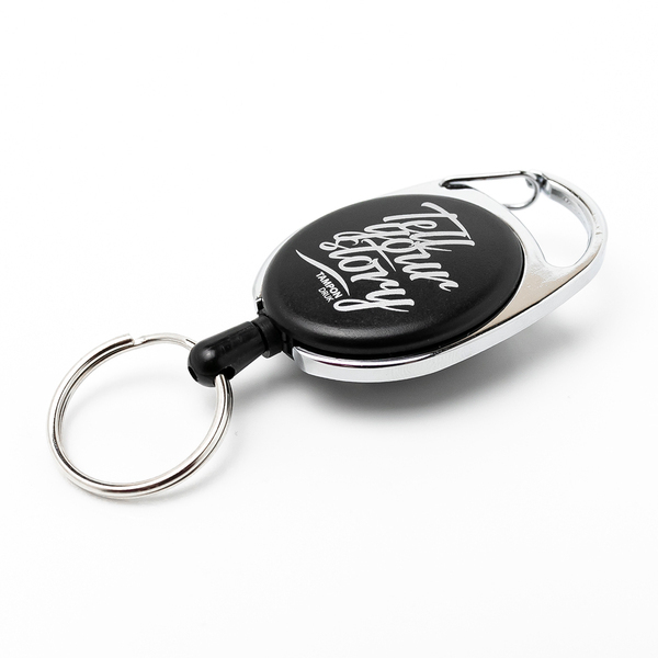 R08002.02 - Ski-pass with carabiner, black 