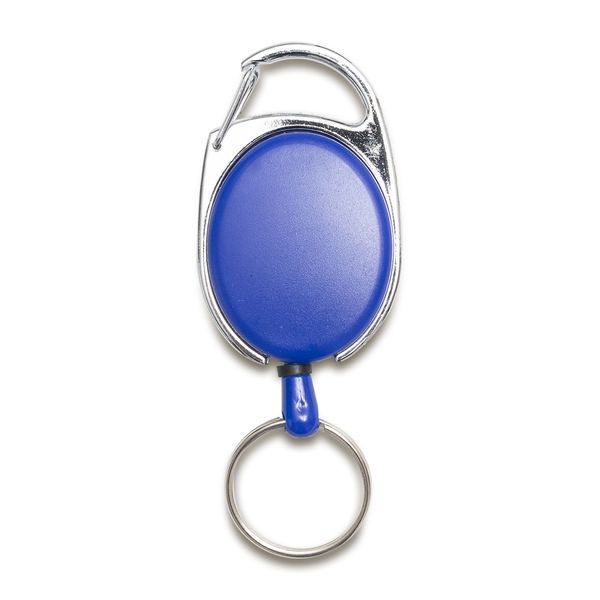 R08002.04 - Ski-pass with carabiner, blue 