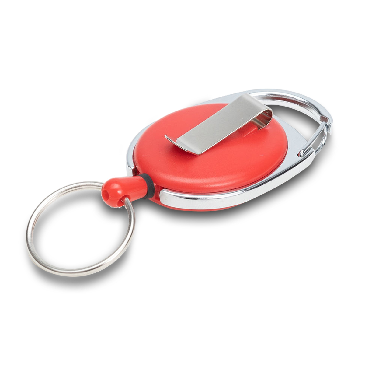 R08002.08 - Ski-pass with carabiner, red 