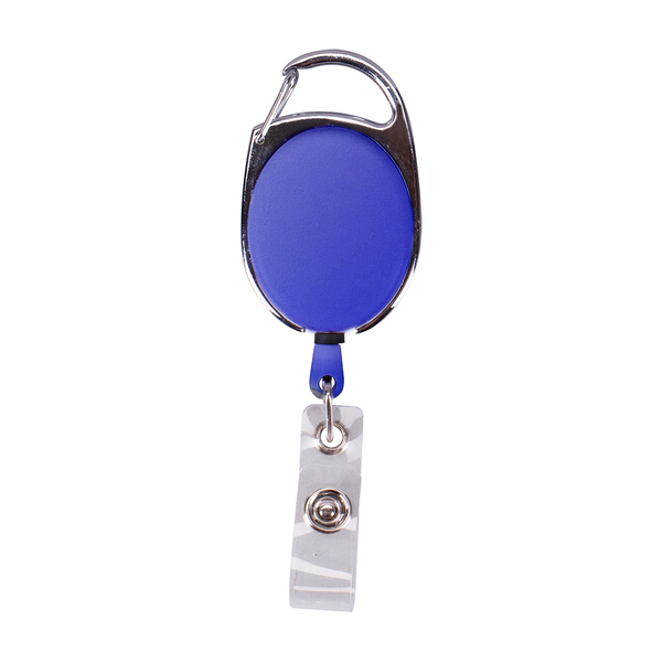 R08008.04 - Ski-pass with carabiner, blue 