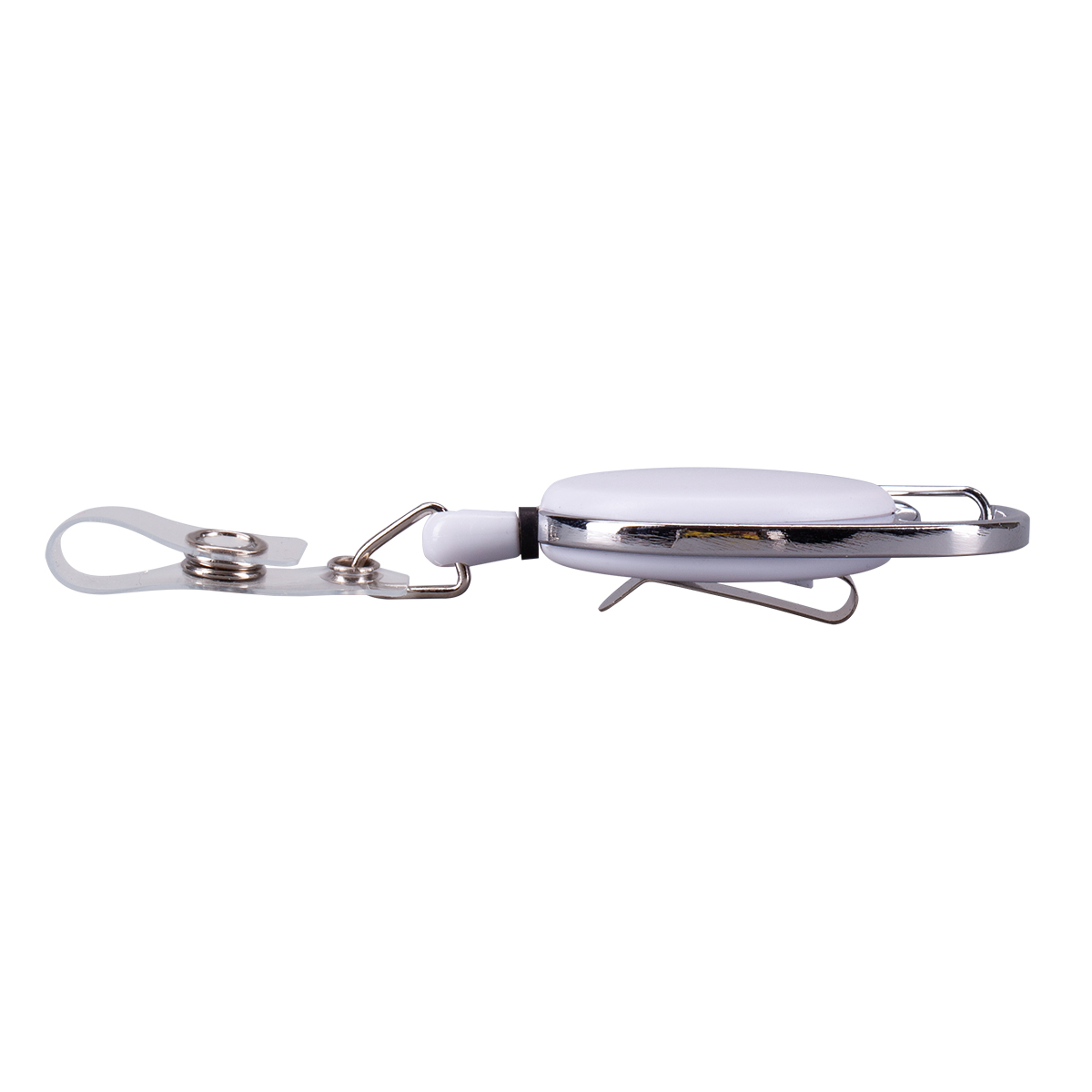 R08008.06 - Ski-pass with carabiner, white 