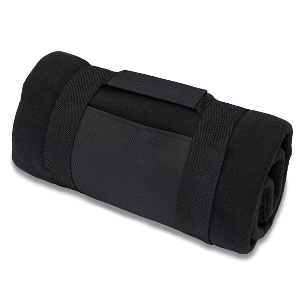 R08098.02 - Git fleece blanket, black 