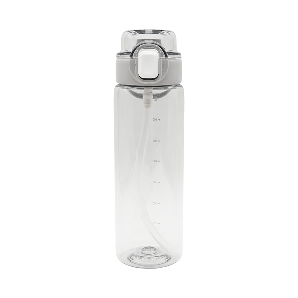 R08102.21 - 800 ml Amad water bottle with straw, grey