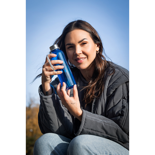 R08103.04 - 500 ml Vetta RPET water bottle, blue