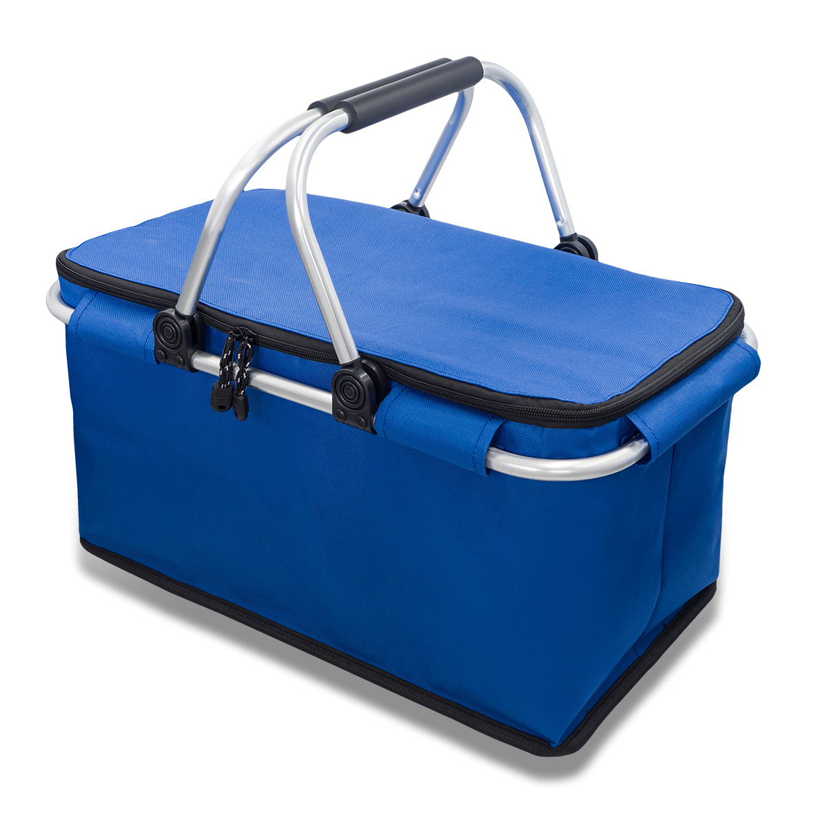 R08160.04 - Huron insulated picnic basket, blue 