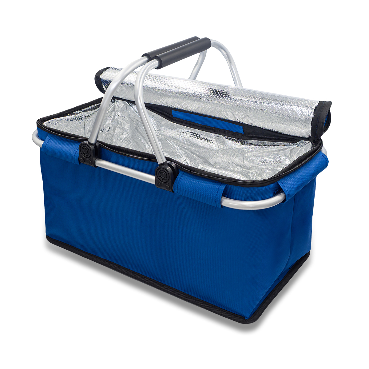 R08160.04 - Huron insulated picnic basket, blue 