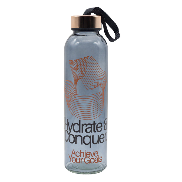 R08169.79 - 500 ml Lux glass bottle, gold