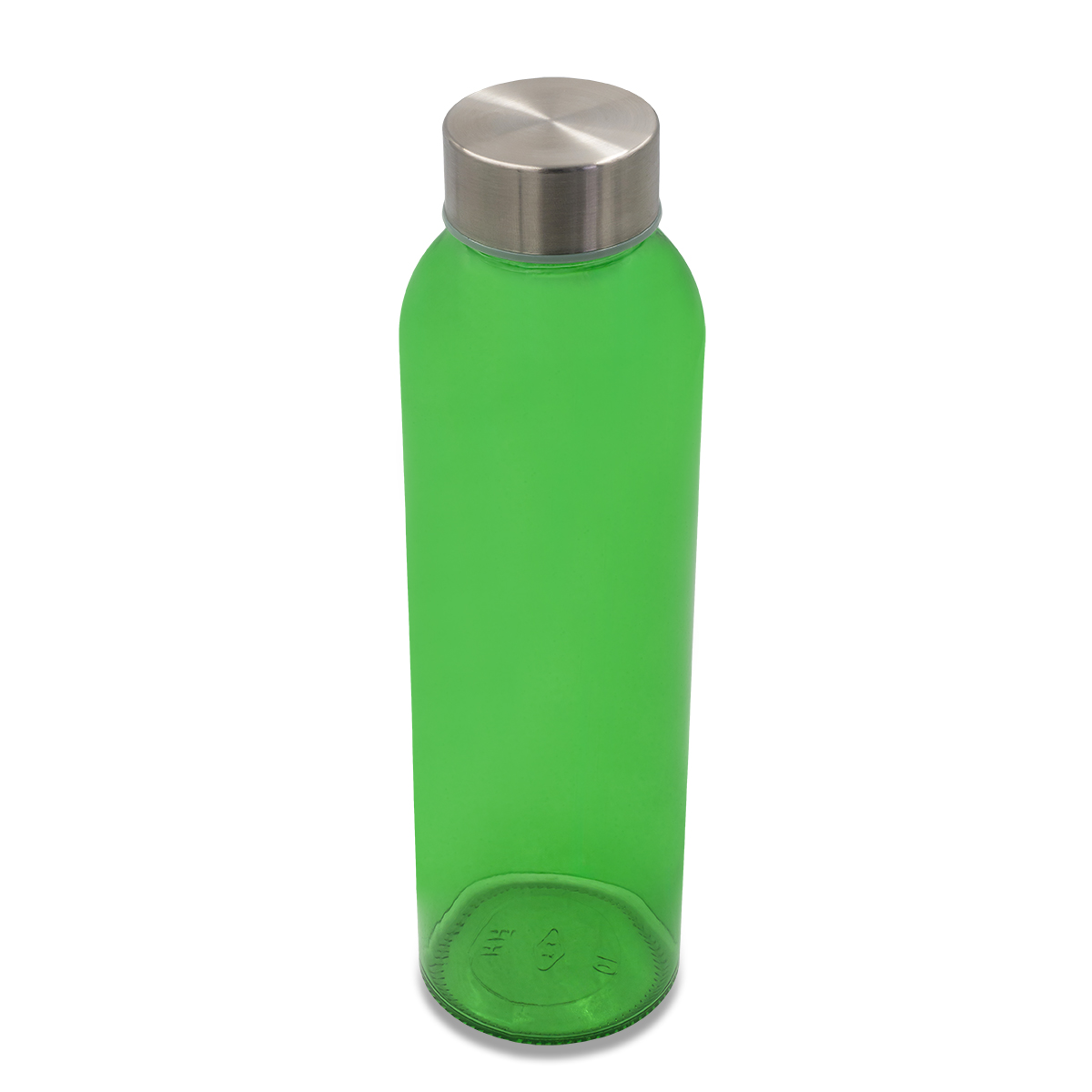 R08176.05 - 500 ml Aqua Kuba colour glass bottle, green 