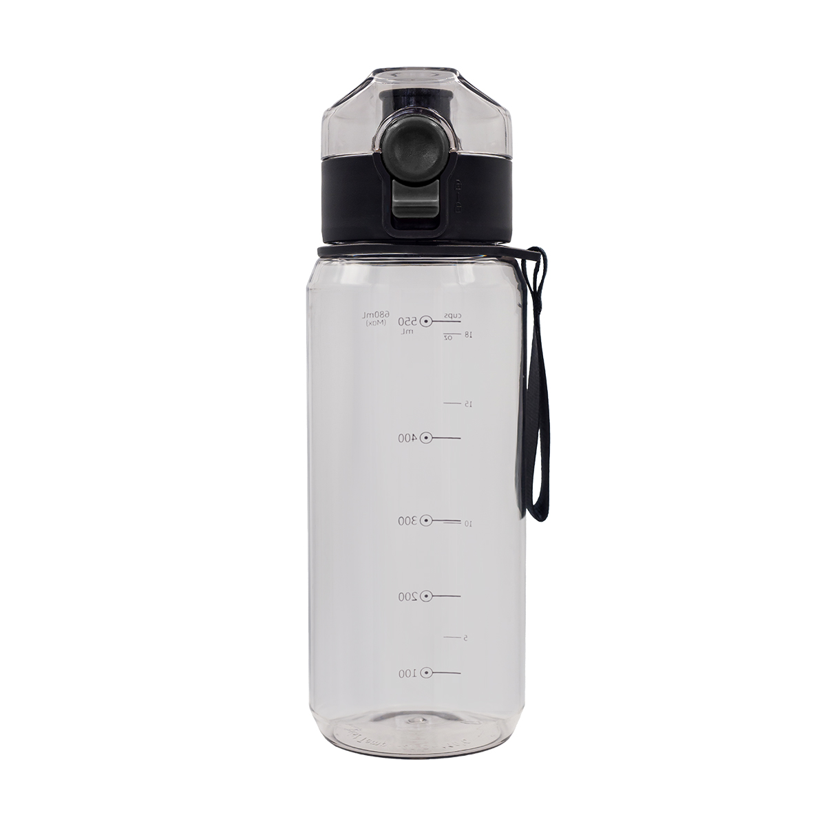 R08186.02 - 680 ml H2O tritan bottle, black 