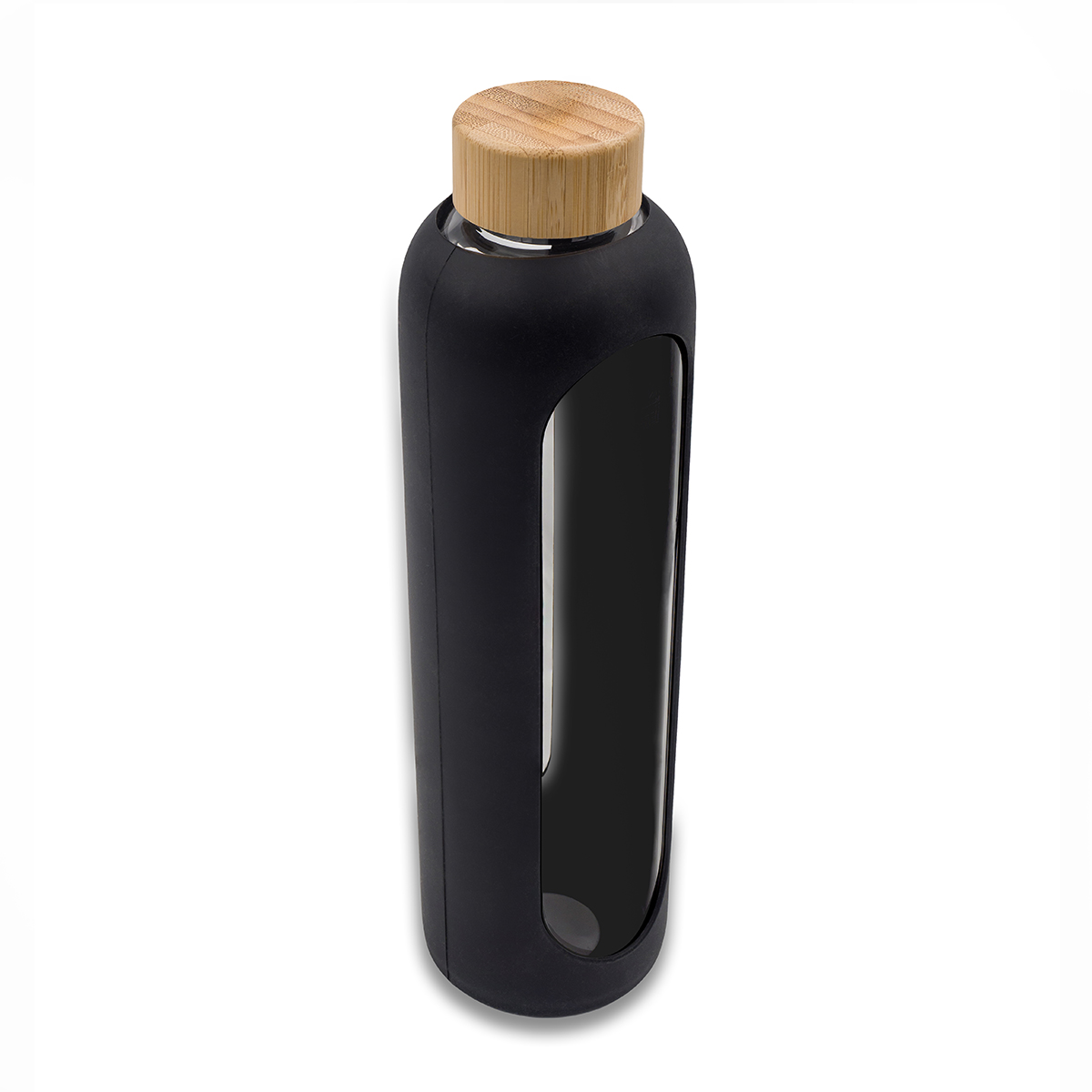 R08187.02 - 1100 ml Richmond borosilicate glass bottle, black 