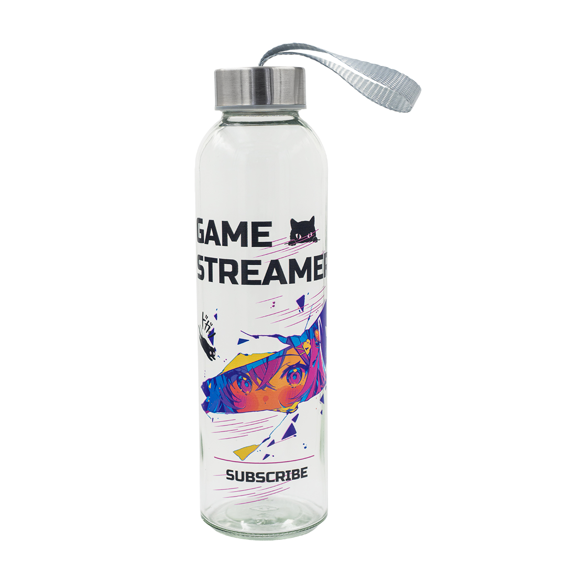 R08189.00 - 500 ml Aqua Flow glass bottle, colorless 