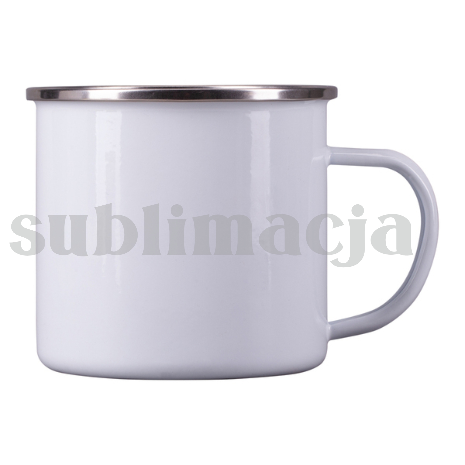 R08200.06 - 500 ml Odis Enamel mug with sublimation coating, white 