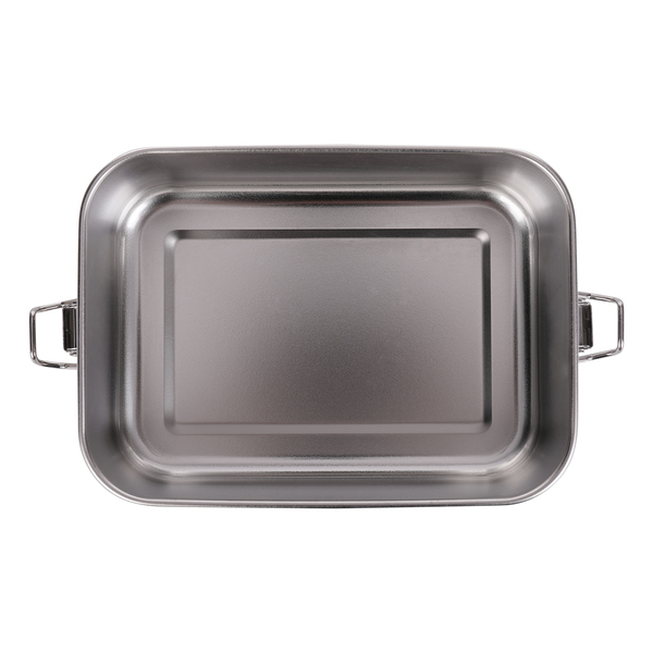 R08208.01 - 800 ml Somerton steel lunch box, silver 