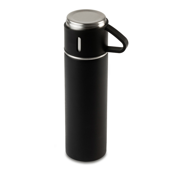 R08217.02 - 500 ml Attu vacuum flask set, black 
