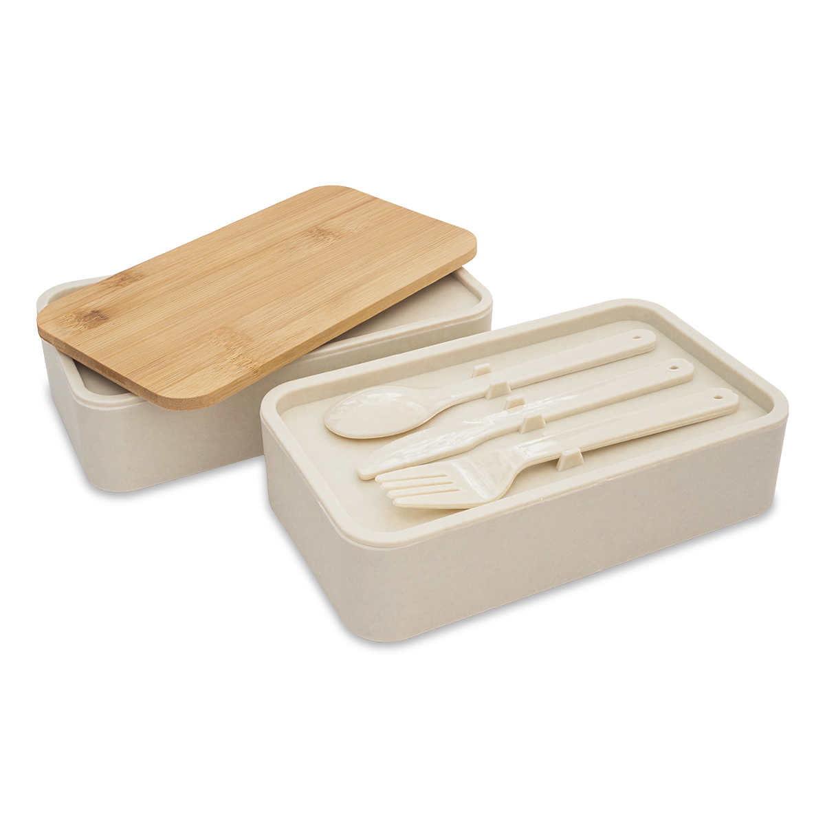 R08226.13 - 1000 ml Victor double lunch box, beige 