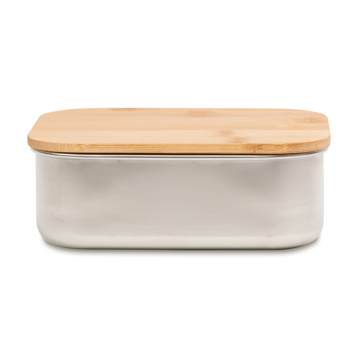 R08239.01 - 800 ml steel lunch box, silver 