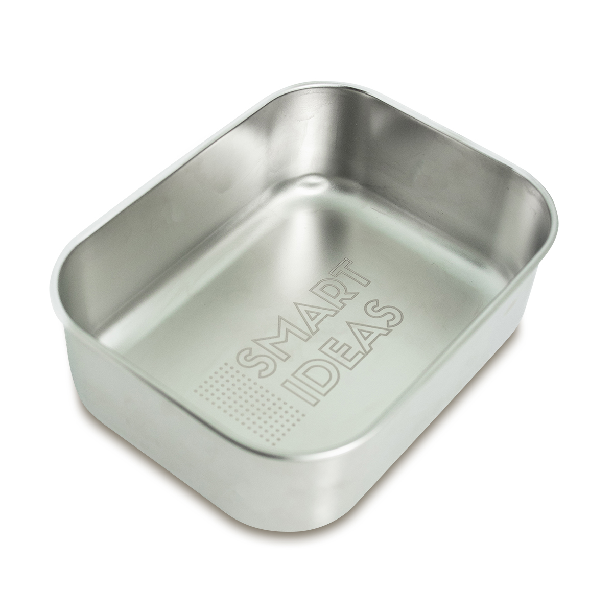 R08239.01 - 800 ml steel lunch box, silver 