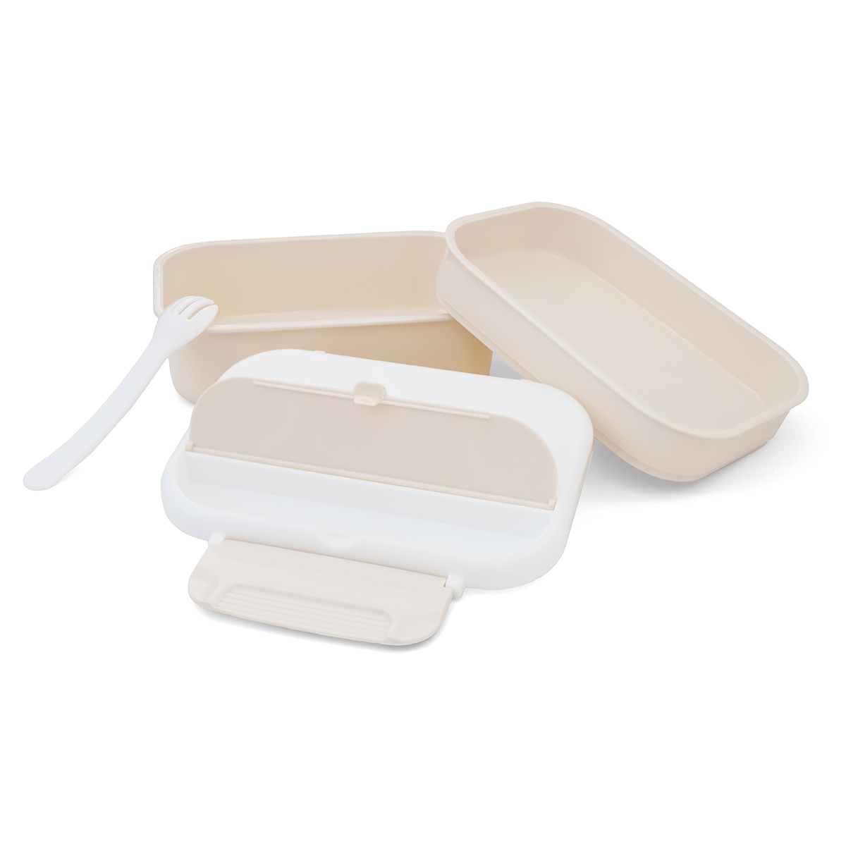 R08241.13 - 1200 ml Healthyway lunch box, beige 