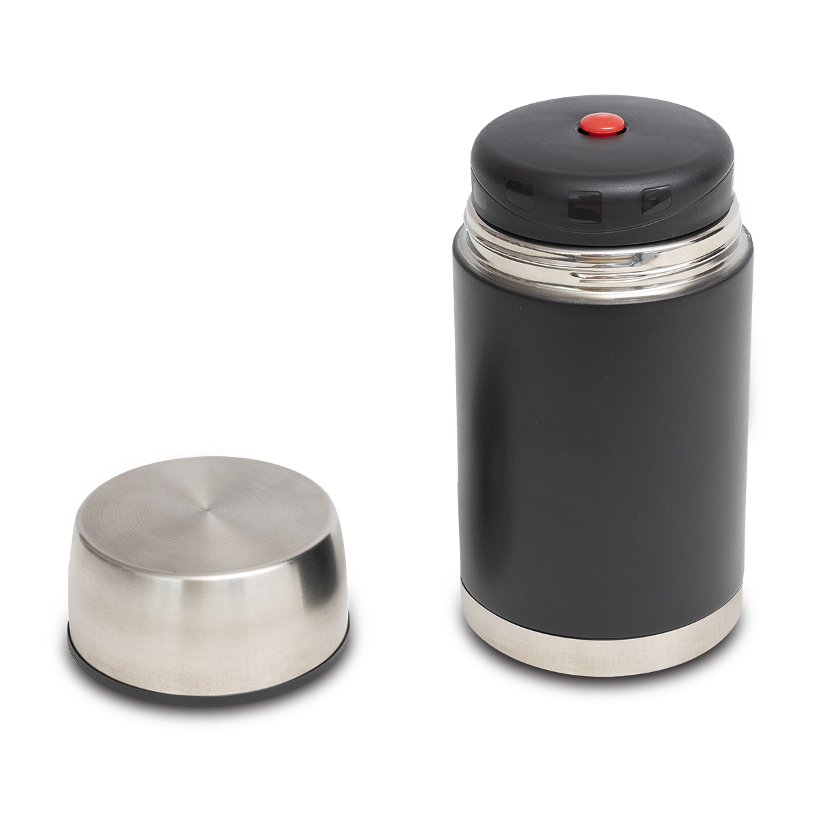 R08245.02 - Bigger vacuum container 1000 ml, black 
