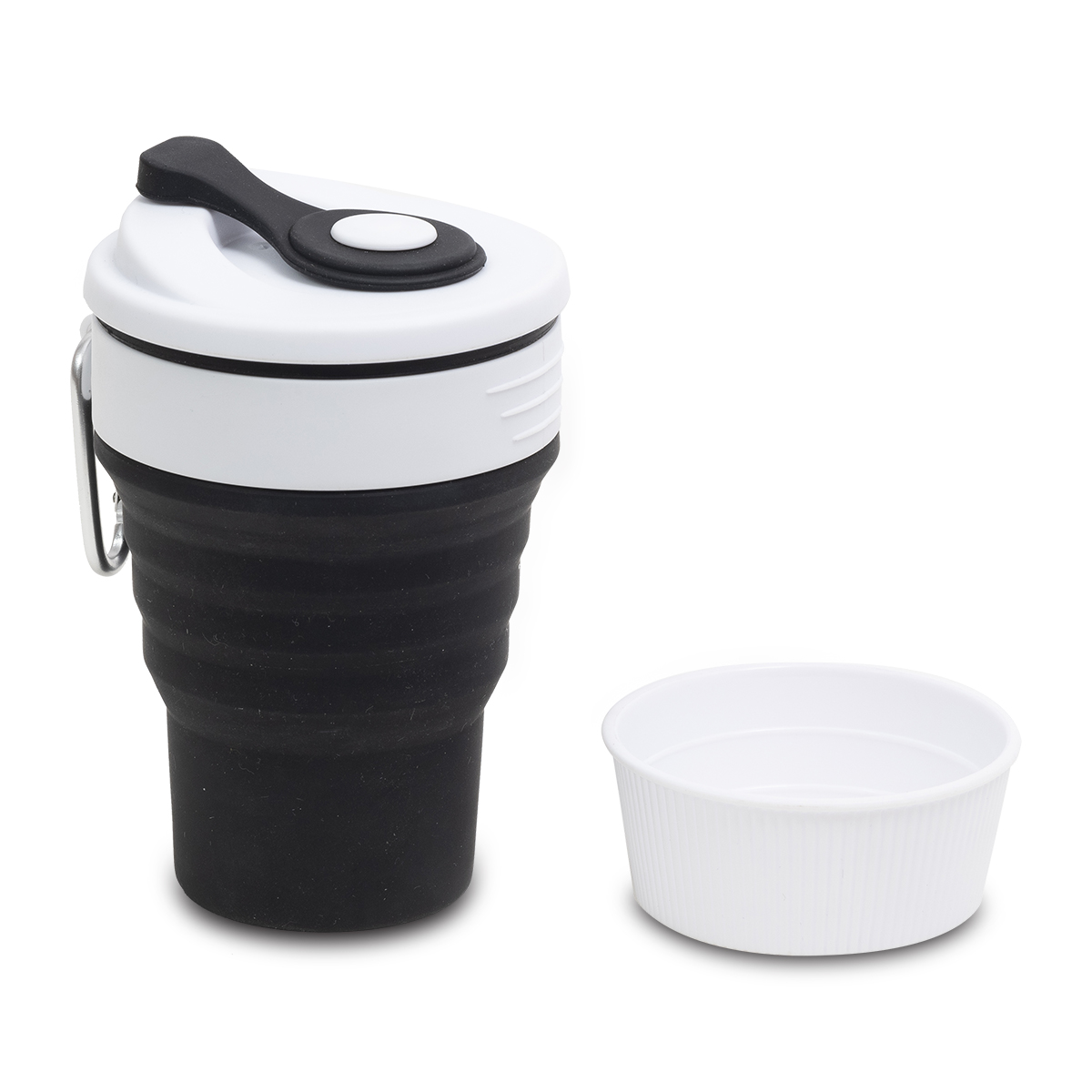 R08258.02 - 350 ml Flexi Silicone mug, black 