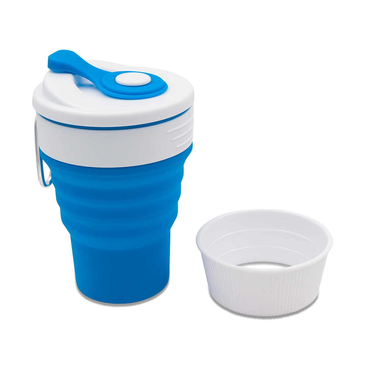 R08258.04 - 350 ml Flexi Silicone mug, blue 