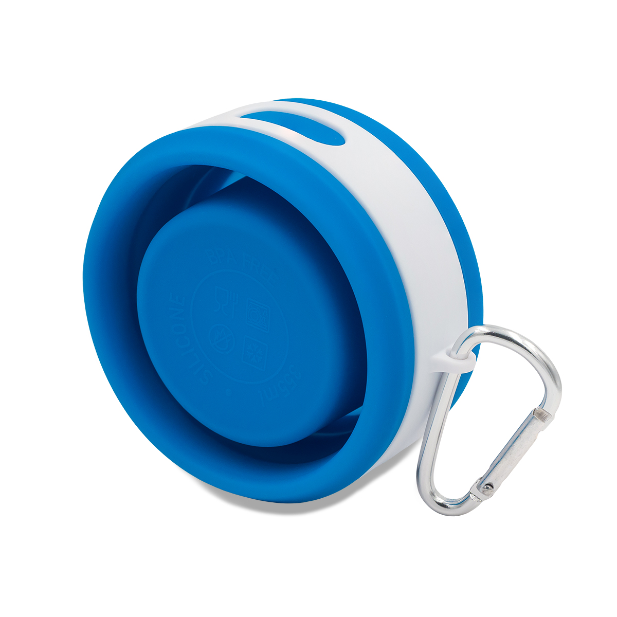 R08258.04 - 350 ml Flexi Silicone mug, blue 