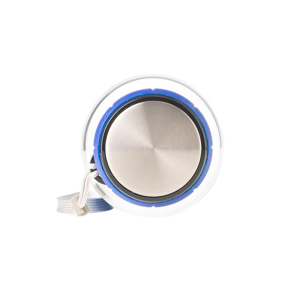 R08262.04 - 550 ml Marane glass water bottle, blue 