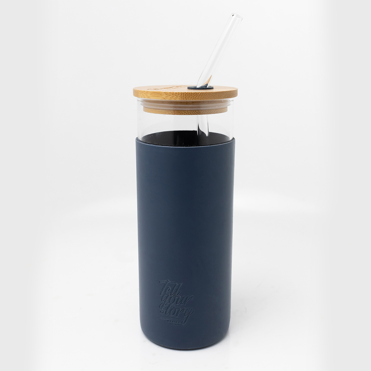 R08267.42 - 450 ml Upscale glass, dark blue 