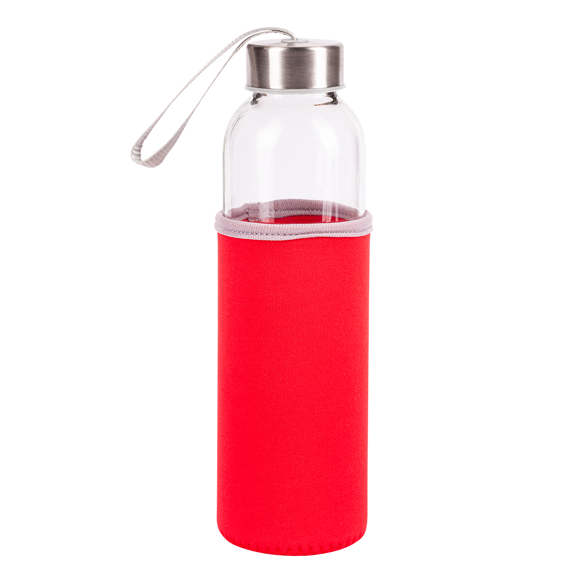 R08276.08 - 500 ml Vim glass bottle, red 