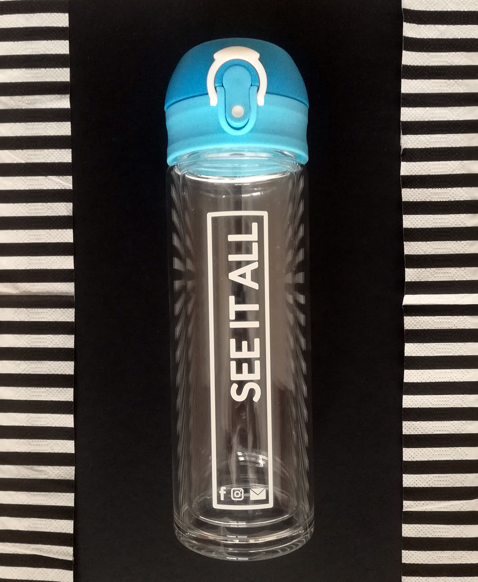 R08284.28 - 280 ml Abisko glass bottle, light blue 