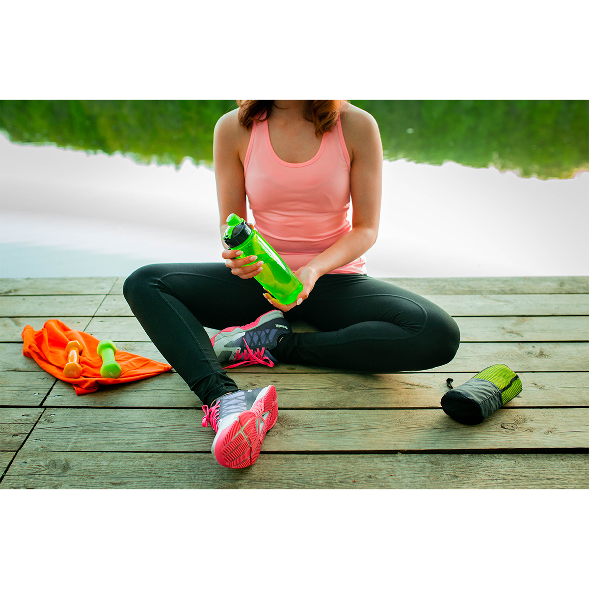 R08294.05 - 700 ml Jolly water bottle, green 