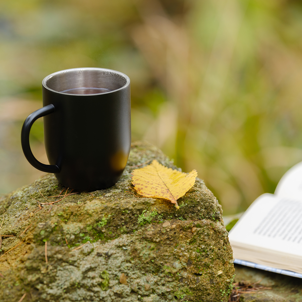 R08311.02 - 350 ml Night Goody steel mug, black 