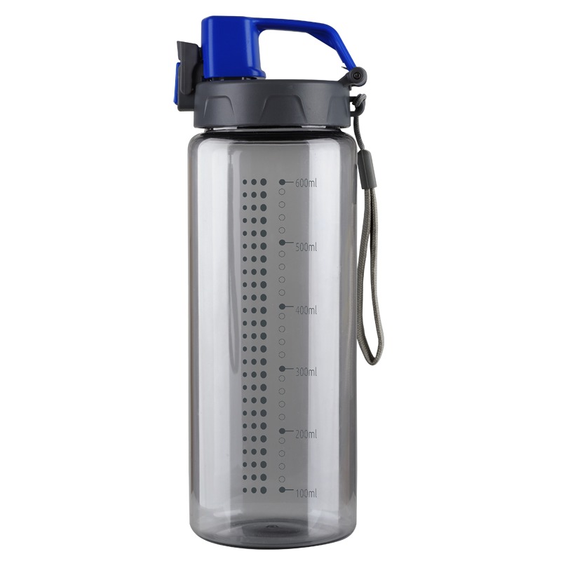 R08312.04 - 700 ml Feelsogood water bottle, blue/grey 
