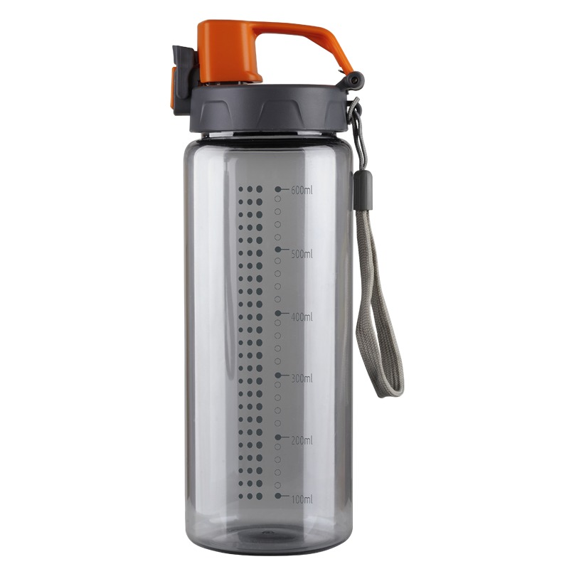R08312.15 - 700 ml Feelsogood water bottle, orange/grey 