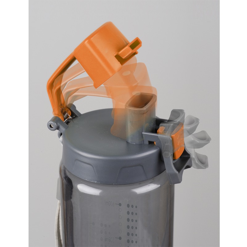 R08312.15 - 700 ml Feelsogood water bottle, orange/grey 