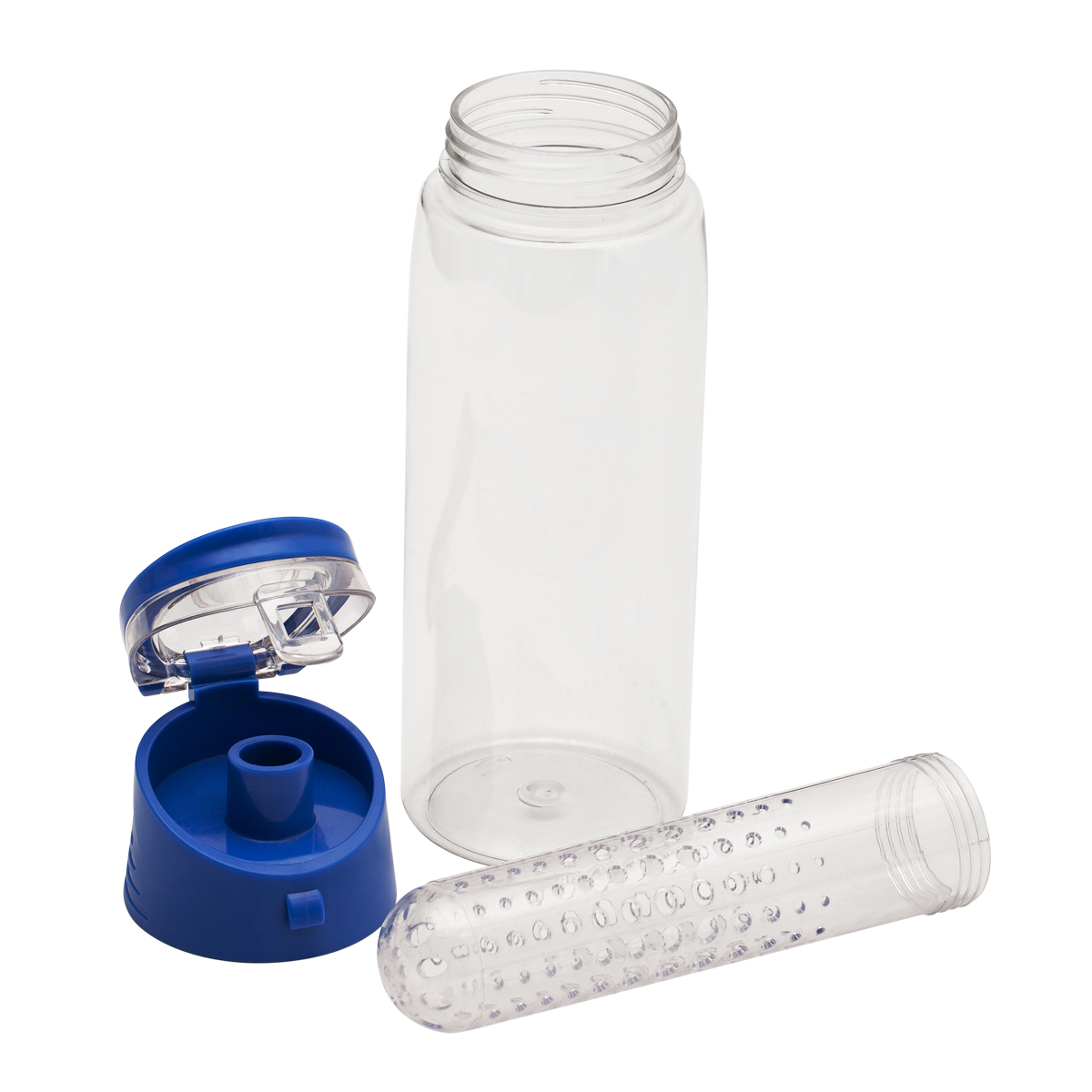 R08313.04 - 700 ml Frutello water bottle, blue/colorless 