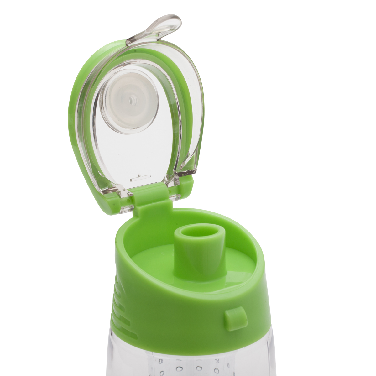 R08313.05 - 700 ml Frutello water bottle, green/colorless 