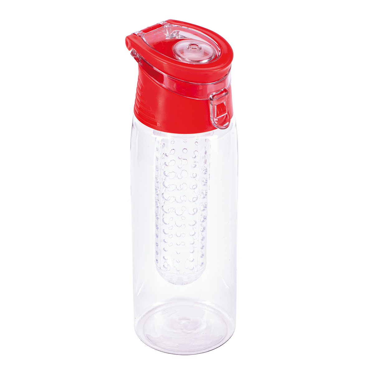 R08313.08 - 700 ml Frutello water bottle, red/colorless 
